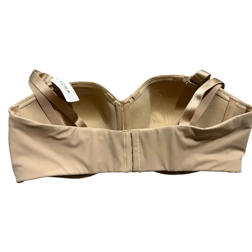 Soma Multi-Way Strapless Bra Size 42DD NWT